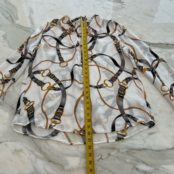 L’AGENCE CHAIN TOP SIZE MEDIUM NWOTS! - Picture 14 of 17